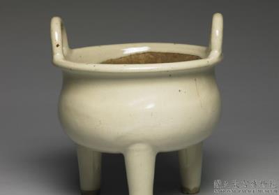 图片[2]-Ding-shaped censer in white glaze, Ming to Qing dynasty, 16th-18th century-China Archive